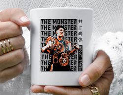 the monster king of all monsters naoya inoue coffee mug, 11 oz ceramic mug_1