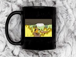 this is fine 4 coffee mug, 11 oz ceramic mug