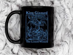 this is king gizzard u0026 lizard wizard coffee mug, 11 oz ceramic mug