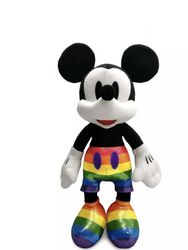 mouse plush – medium 17'' – rainbow disney collection