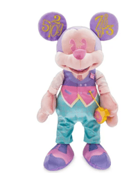 the main attraction it's a small world mickey mouse plush