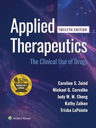 applied therapeutics: the clinical use of drugs 12th edition (digitalpaperless)