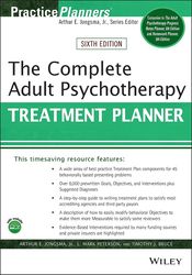the complete adult psychotherapy treatment planne - spanish
