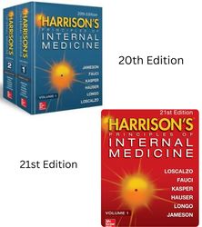 harrison's principles of internal medicine combo twentieth edition & twenty-first (vol.1 & vol.2) - digitalpaperless