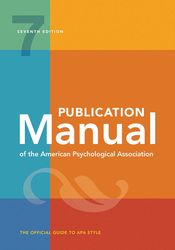 publication manual 7th edition of the american psychological association