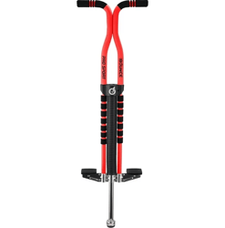 new bounce pogo stick for kids ages 9 pro sport edition kids pogo stick, black & charcoal, actual color:black and red