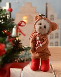 teddy bear doll  4.33"(11cm)