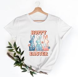 hoppy mama shirt, easter bunny, carrot shirt, easter shirt, easter family shirt, easter day shirt, easter matching shirt