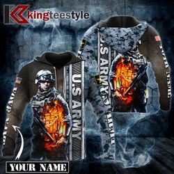 u.s army veteran 3d all over printed hoodie adult 3d all over print, 3d hoodie