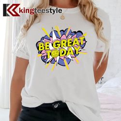 george kittle wearing be great today shirt