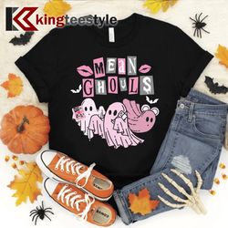 cute ghost mean ghouls funny halloween costume spooky season t-shirt