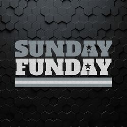 dallas cowboys sunday funday svg