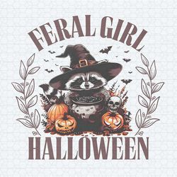 feral girl halloween funny raccoon png