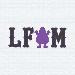 lfgm lets go grimace new york baseball svg