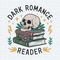 book club dark romance reader gift svg