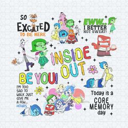 inside out be you core memory day png