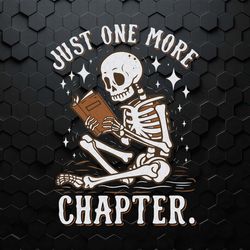 just one more chapter book gift svg