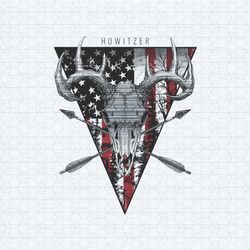 retro howitzer deer usa flag png