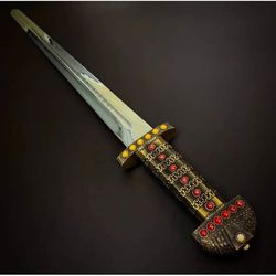 viking sword of king ragnar lothbrok, vikings ragnar,battle ready medieval sword,witcher sword gifts for him anniversary