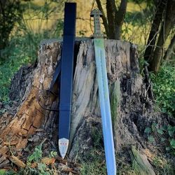 viking sword of king ragnar lothbrok, battle ready sword