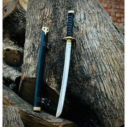 handmade japanese katana sword high polished blade christmas gift gift for him anniversary black friday sale
