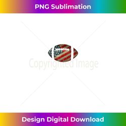 american flag football - cool football with flag on it - digital sublimation download file