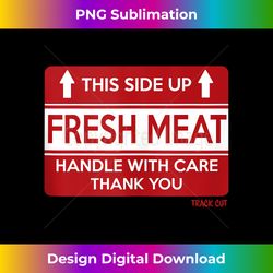 funny roller derby fresh meat fragile sticker tank top - exclusive png sublimation download