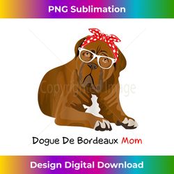 dogue de bordeaux mom bandana womens - sublimation-ready png file