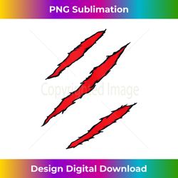 claw marks tank top - signature sublimation png file