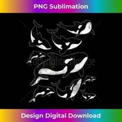 killer whale ocean animal aquarist aquarium orca - instant sublimation digital download