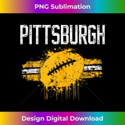 pittsburgh fan design retro vintage 1 - instant sublimation digital download