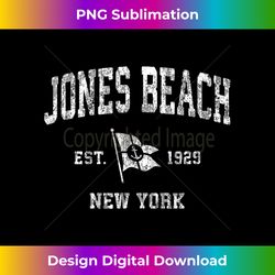 jones beach new york ny vintage boat anchor flag design 1 - exclusive sublimation digital file