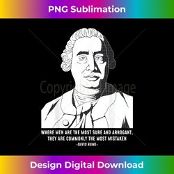 philosophy quote skeptic david hume 1 - retro png sublimation digital download