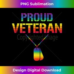 proud veteran lgbq gay pride army dog-tag military soldier 1 - special edition sublimation png file