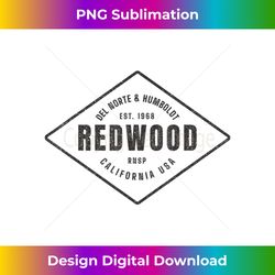 redwood national and state park california souvenir design 1 - instant sublimation digital download