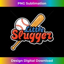 little slugger baseball and bat - creative sublimation png download