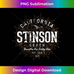 retro vintage stinson beach 2 - vintage sublimation png download