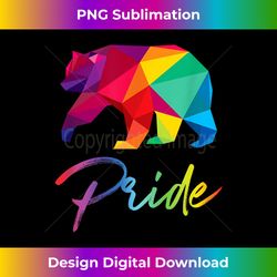 gay bear pride bears lgbt rainbow flag grizzly - decorative sublimation png file