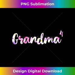 grandma x4 4 grandchildren floral 1 - unique sublimation png download