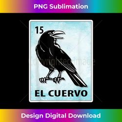 el cuervo mexican crow cards - vintage sublimation png download