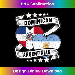 argentina dominican half dominican half argentinian - luxe sublimation png download - tailor-made for sublimation crafts