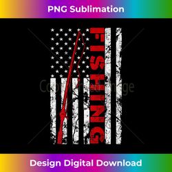 fishing american flag rod usa patriotic fisherman - digital sublimation download file