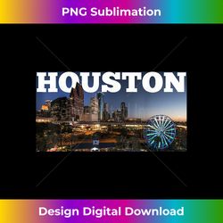 houston city skyline - downtown cityscape photo souvenir - minimalist sublimation digital file - craft with boldness and