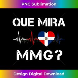 dominican flag rd dominican republic heartbeat dimelo klk - innovative png sublimation design - challenge creative bound