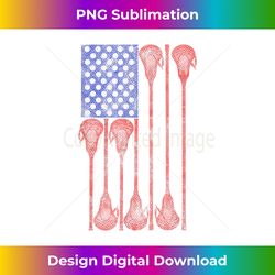 lacrosse stick lax american flag - vintage sublimation png download