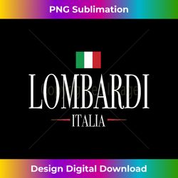 lombardi italia t-shirt italian flag shirt - urban sublimation png design