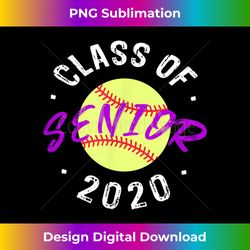 class of 2020 senior night softball graduation gifts player - futuristic png sublimation file