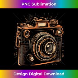 retro vintage camera photography lover photographer s - sleek sublimation png download