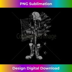american flag battlefield cross - png sublimation digital download