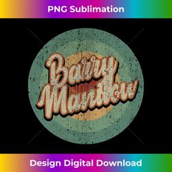 barry manilow circle retro vintage music - png sublimation digital download